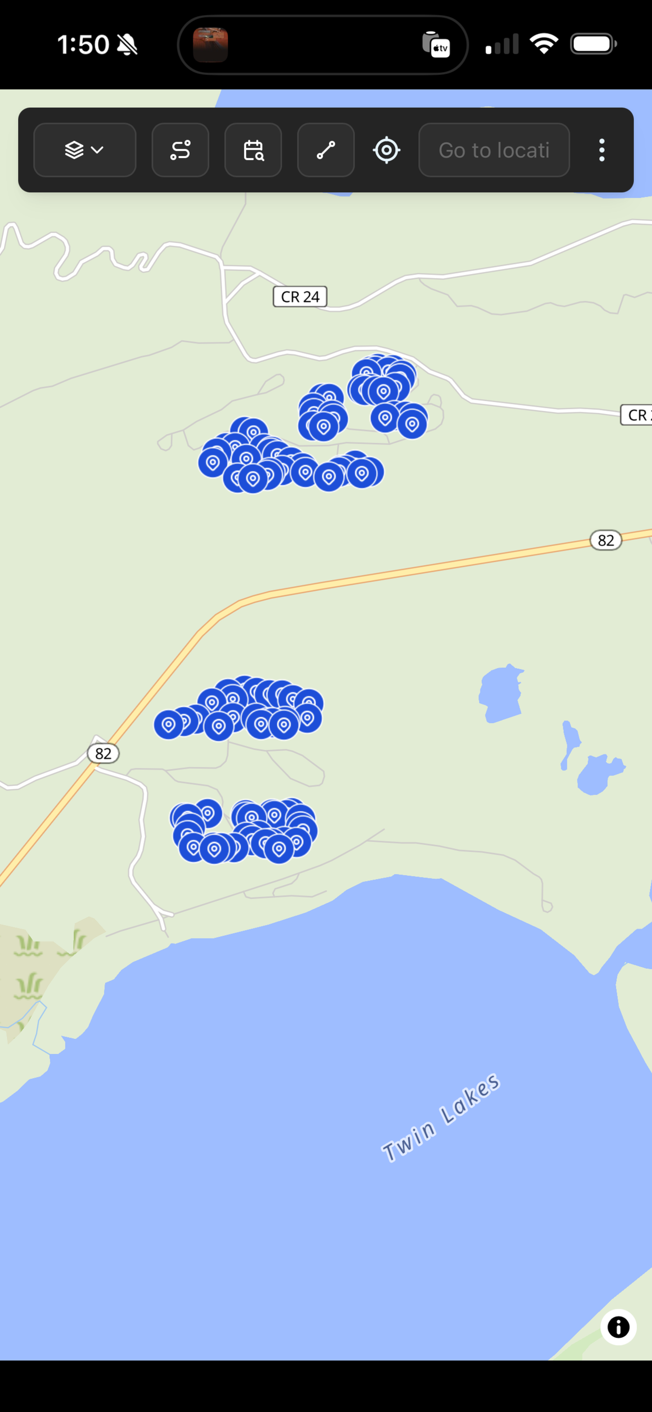 Site-level detail — Campound screenshot