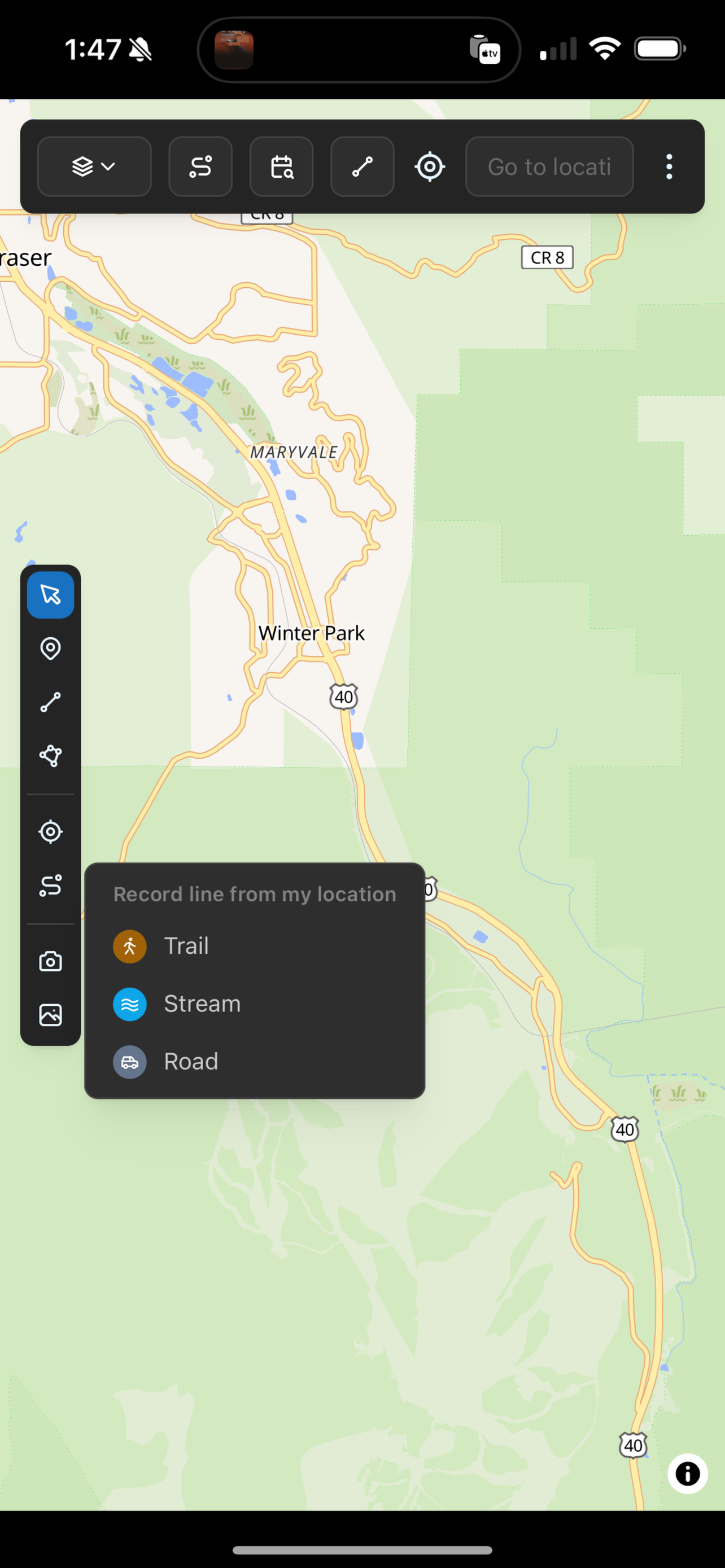 Capture as you go — Campound screenshot